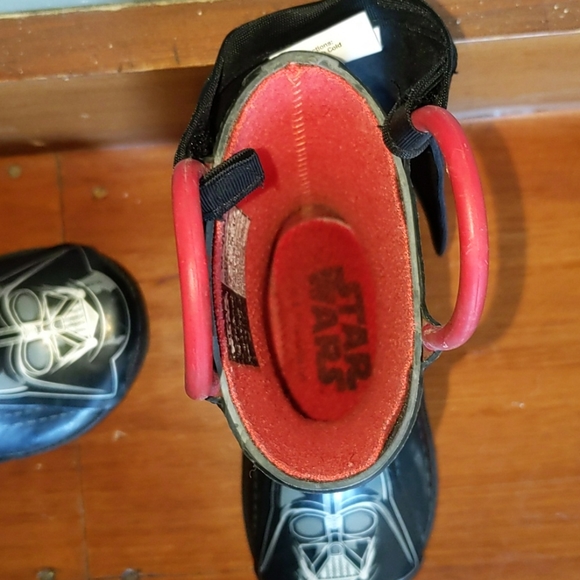 Star Wars Black and Red Kids Rain Boots - Picture 3 of 11